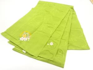 蝶に桜模様刺繍浴衣用兵児帯